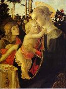 Sandro Botticelli The Virgin and Child The Virgin and Child The Virgin and Child with John the Baptist France oil painting artist